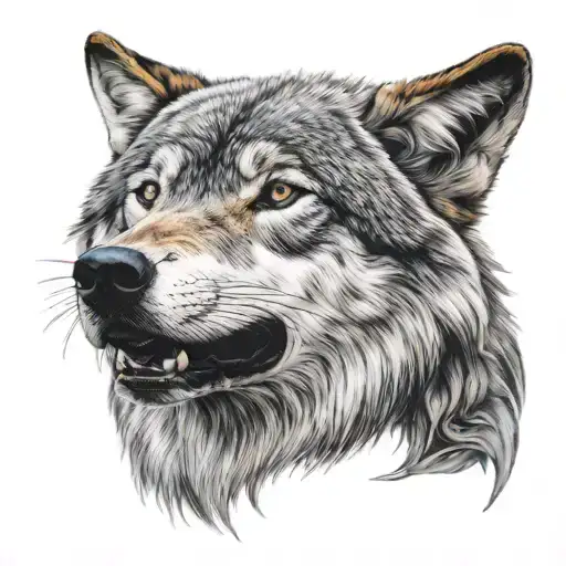 wolf tattoo example